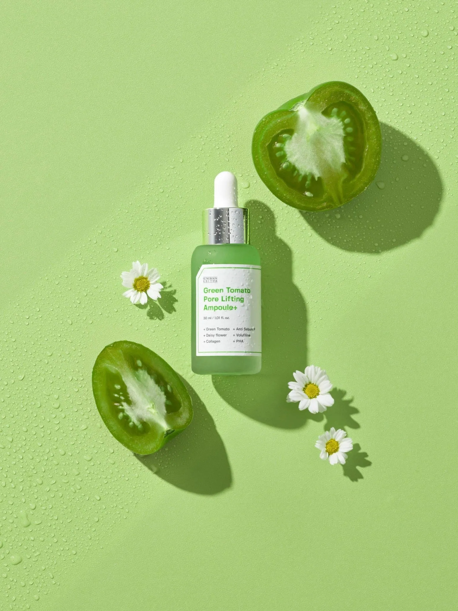 ** BOGO **  SUNGBOON EDITOR Green Tomato Pore Lifting Ampoule 
