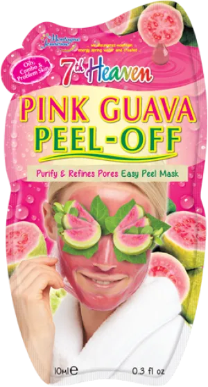 7th Heaven Pink Guava Peel Off Face Mask