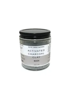 Activated Charcoal Dry Clay Mask - Deep Cleansing, Pore Minimizing, and Acne Prevention