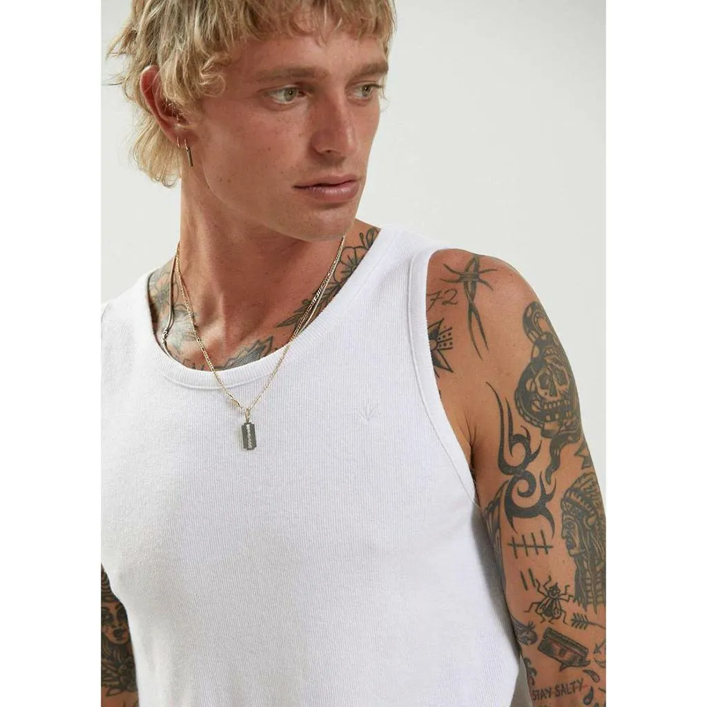 Afends Foundation Hemp Ribbed Singlet