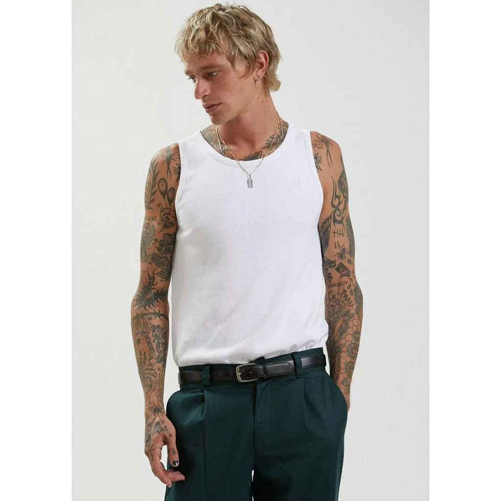 Afends Foundation Hemp Ribbed Singlet