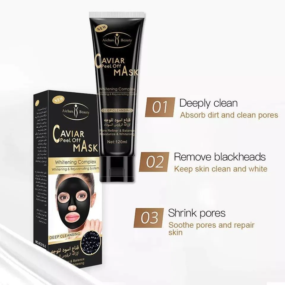 Aichun Beauty Caviar Purifying Peel Off Mask - 120ml