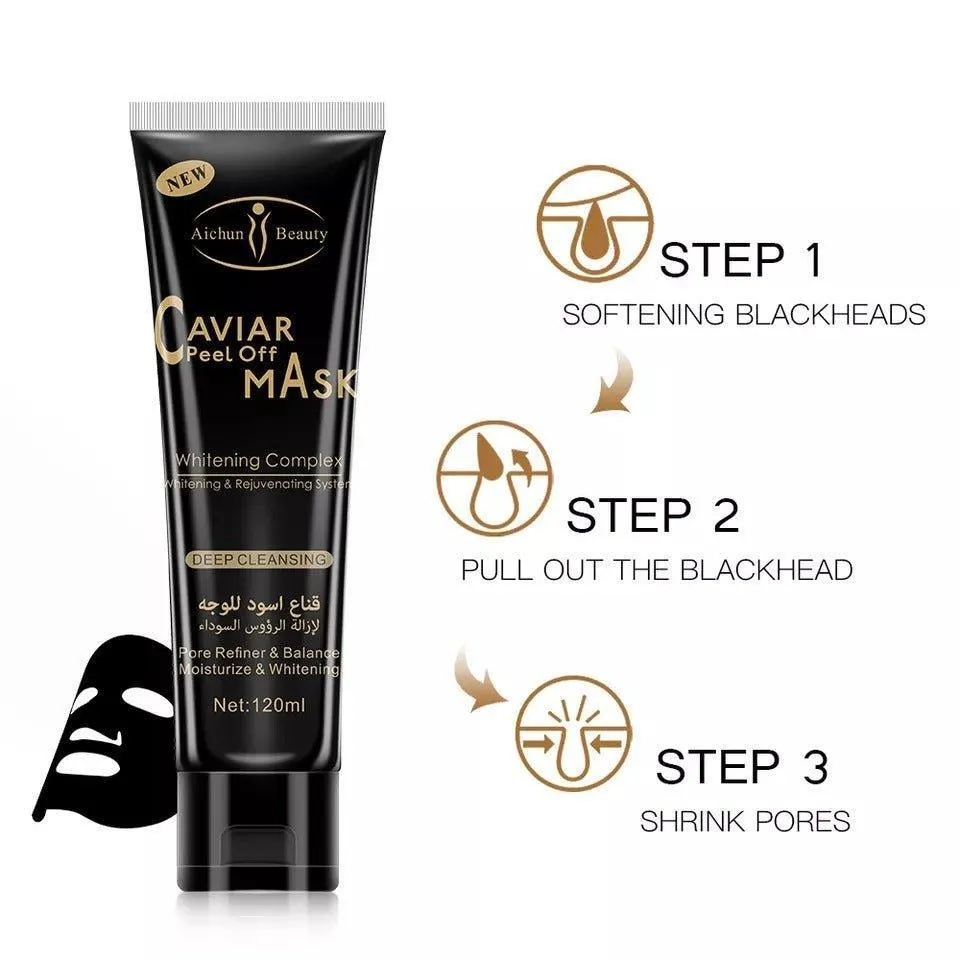 Aichun Beauty Caviar Purifying Peel Off Mask - 120ml