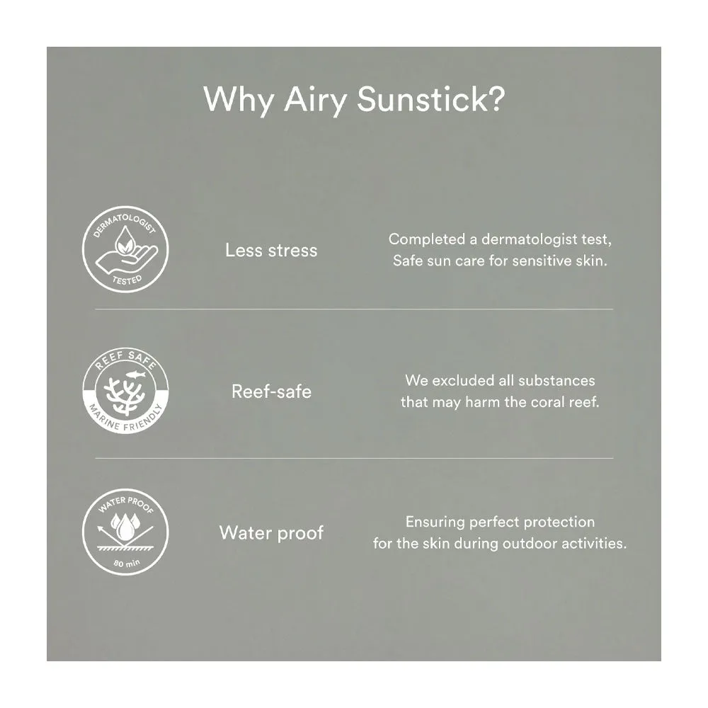 Airy Sunstick Smoothing Bar SPF50  PA    