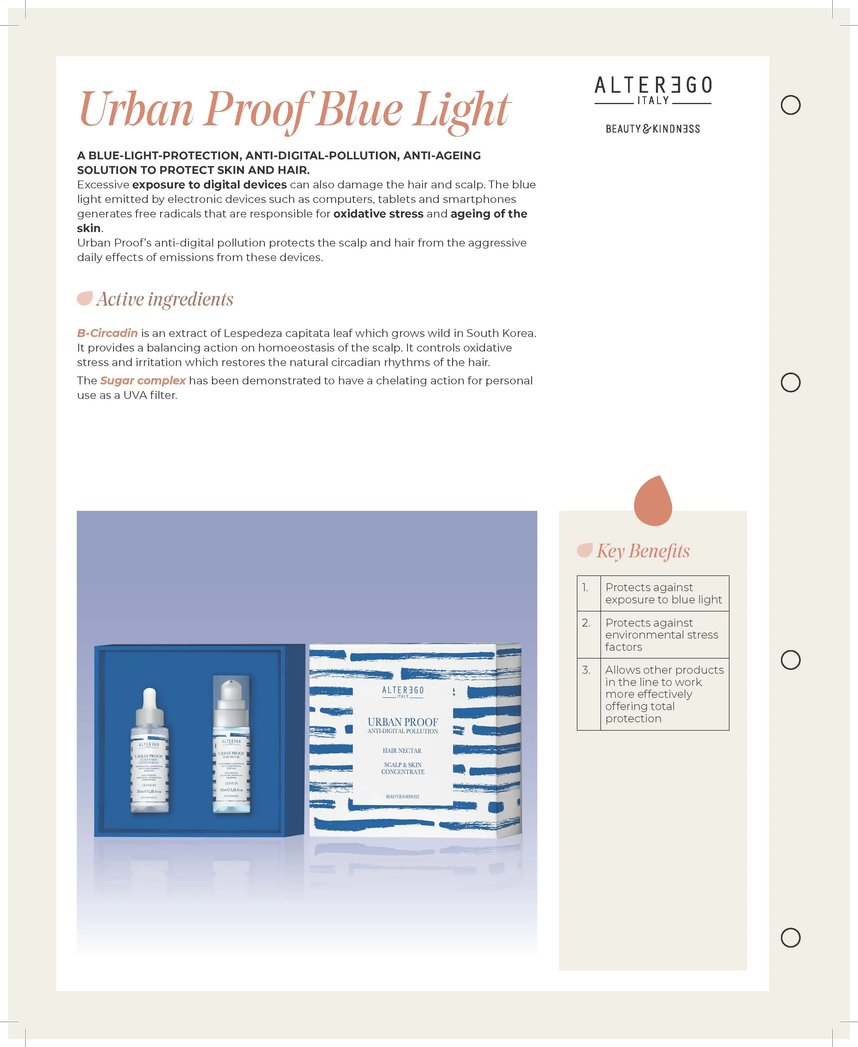 ALTER EGO ITALY  - Urban Proof Collection - Urban Proof Instant Dry Shampoo