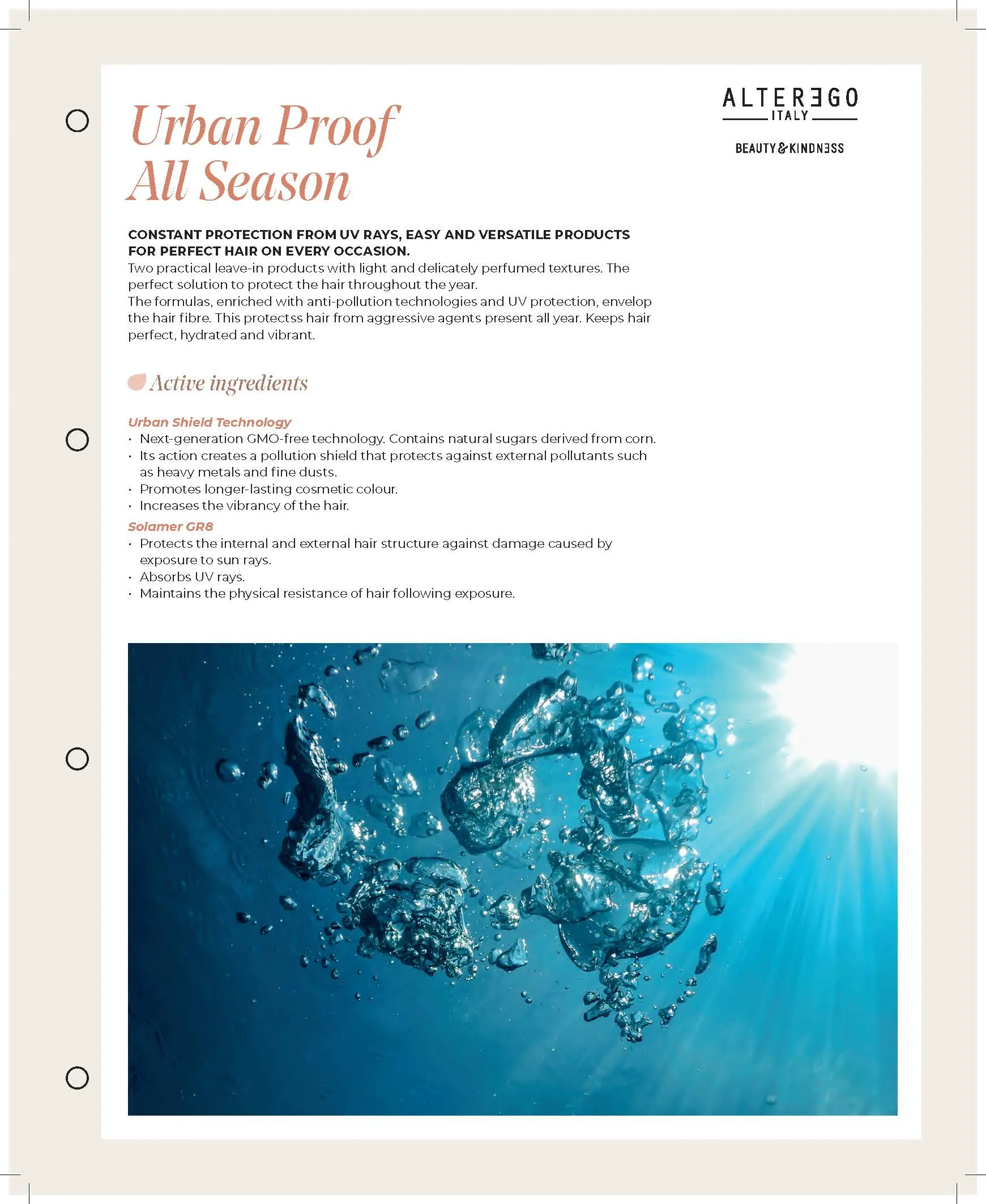 ALTER EGO ITALY  - Urban Proof Collection - Urban Proof Instant Dry Shampoo