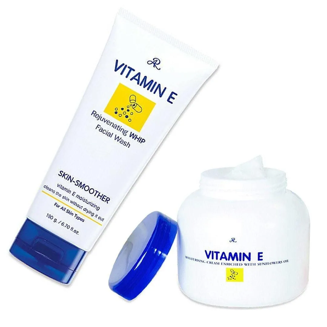 AR Vitamin E Moisturising Cream & Facial Wash - 200ml 190g (Offer)