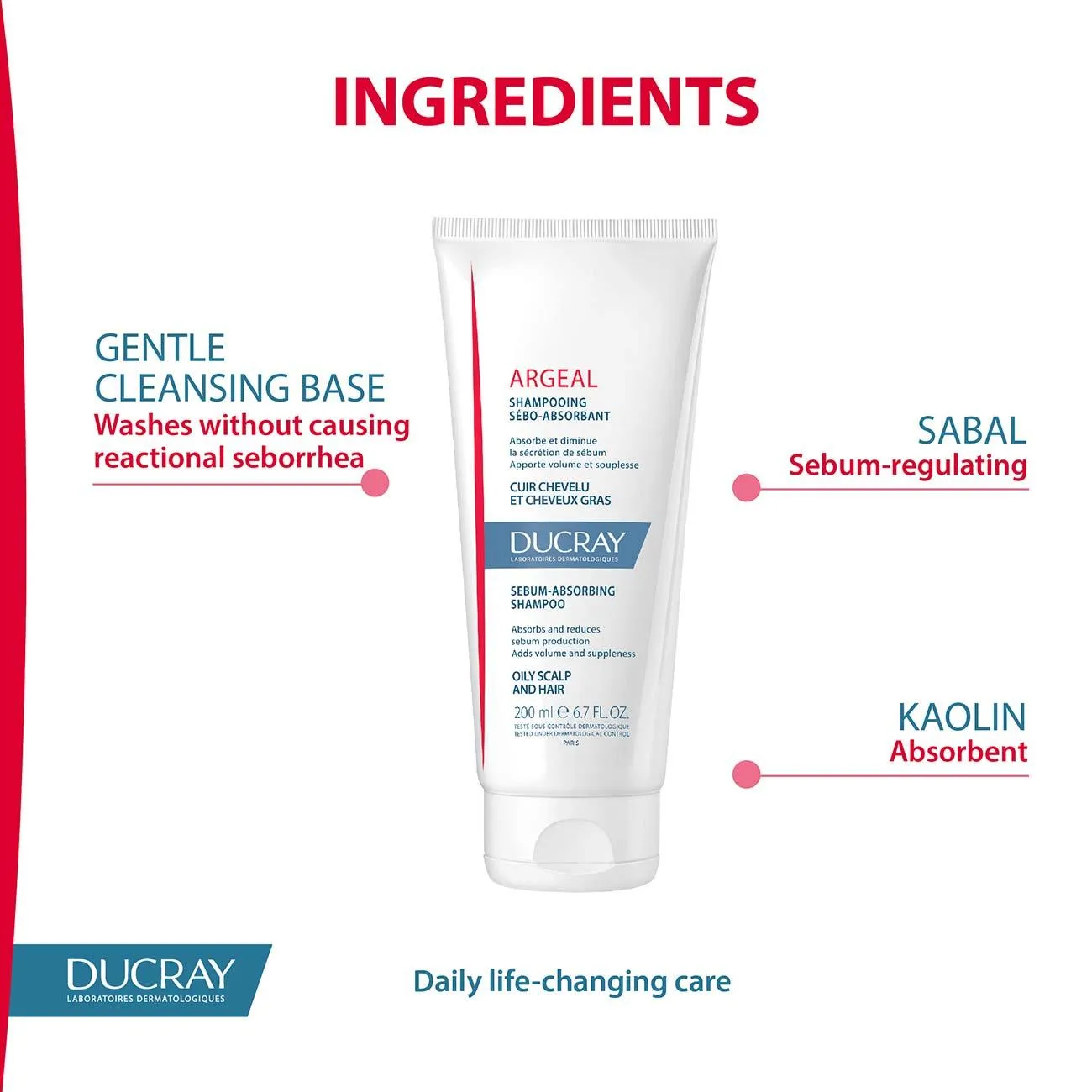Argeal Sebum Absorbing-Shampoo