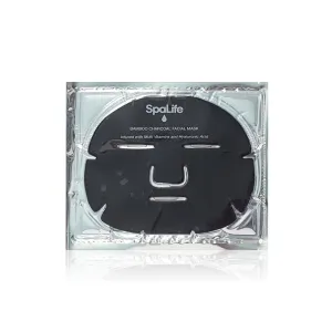 Bamboo Charcoal Facial Mask Infused with Multi Vitamins & Hyaluronic Acid