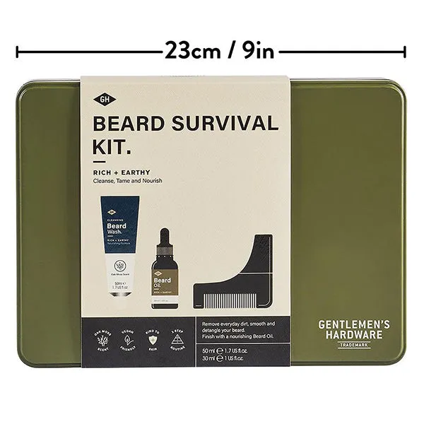 Beard Survival Kit - Rich   Earthy
