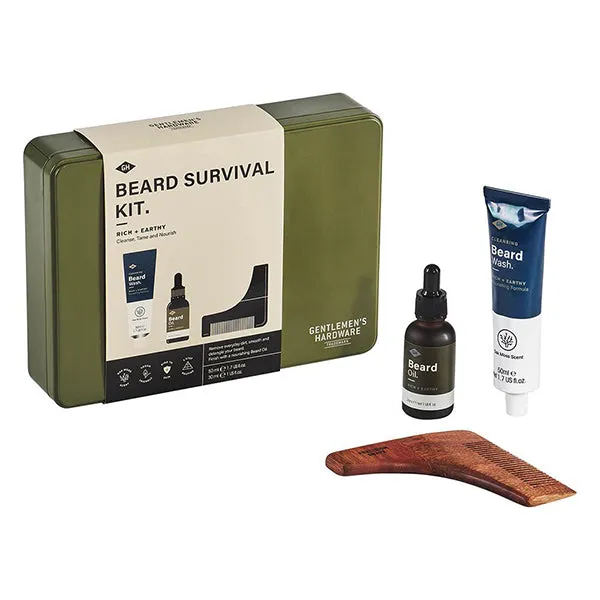 Beard Survival Kit - Rich   Earthy