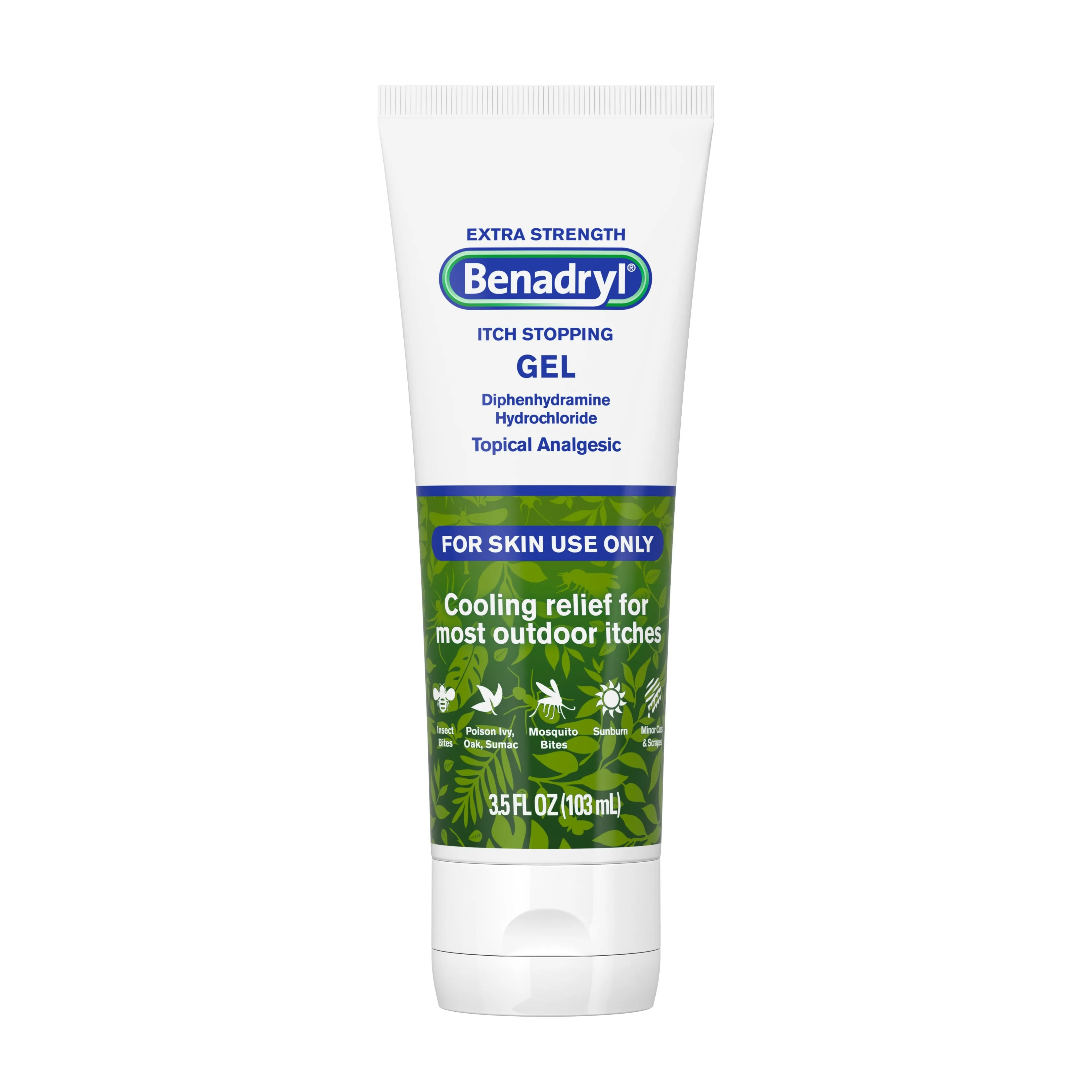 Benadryl Extra Strength Cooling Relief Anti-Itch Gel, 3.5 fl. oz