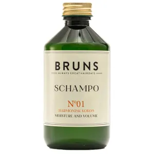 BRUNS Nr01 Harmonius Coconut Shampoo, 300 ml