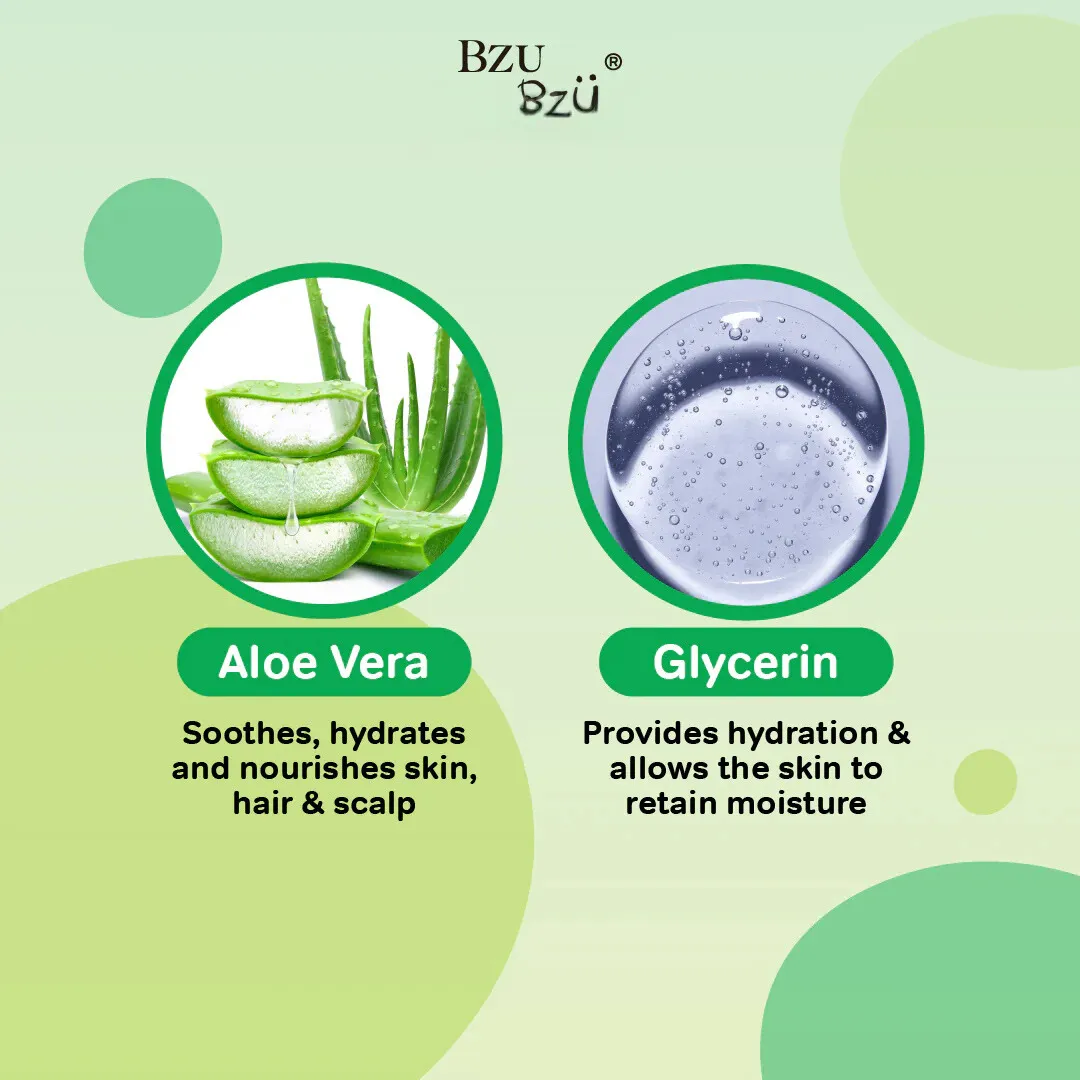 BZU BZU Aloe Vera Soothing Gel (200 ml)