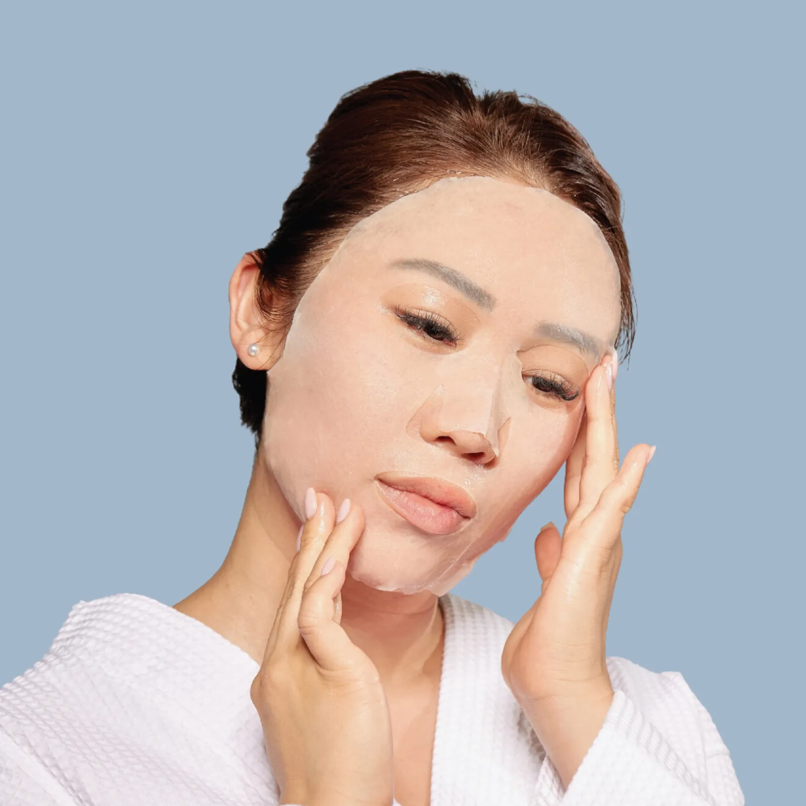 Cacao Powder Hazelnut Milk Smoothing Plant-Based Milk Mask
