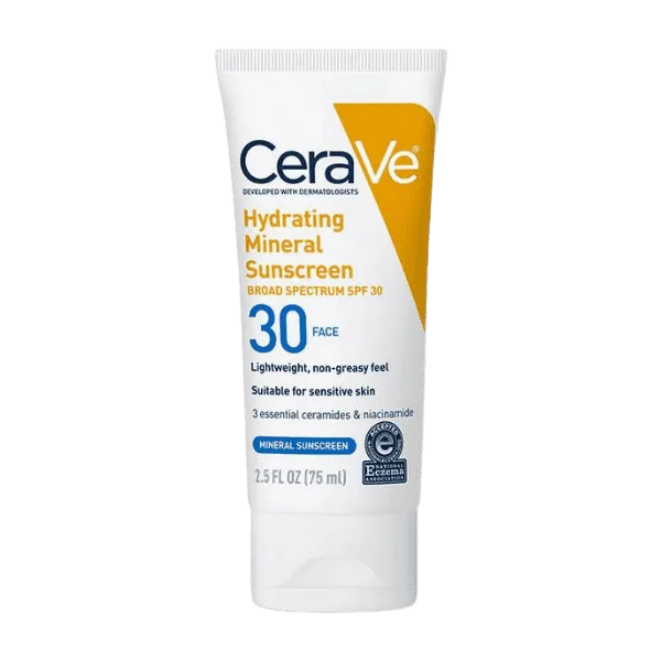 CERAVE HYDRATING MINERAL SUNSCREEN CREAM SPF 30 150ML