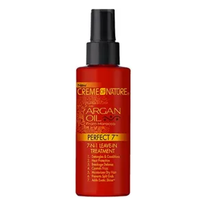 CREME OF NATURE ARGAN PERFECT 7  LEAVE-IN TREATMENT 4.23Z