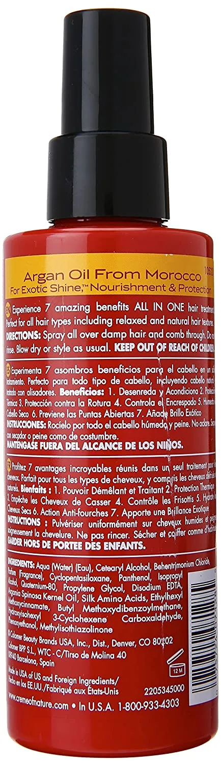 CREME OF NATURE ARGAN PERFECT 7  LEAVE-IN TREATMENT 4.23Z