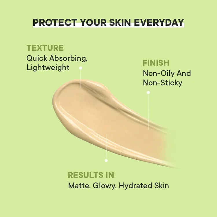 Daily Defense Tinted Sunscreen SPF 50 PA    with Avocado Vitamins C & E  (Medium) - 50 ML