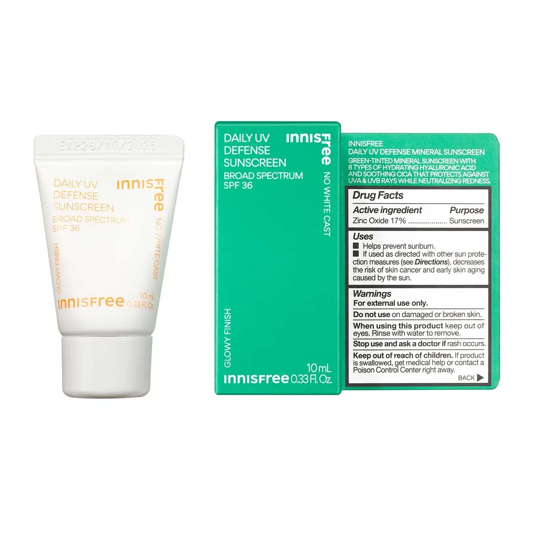 Daily UV Sunscreen 10ml