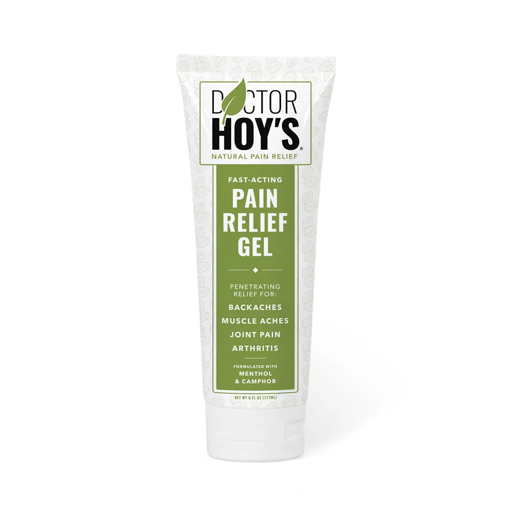 Doctor Hoy's Natural Pain Relief Gel (6 oz.) | Topical Gel to Relieve Pain