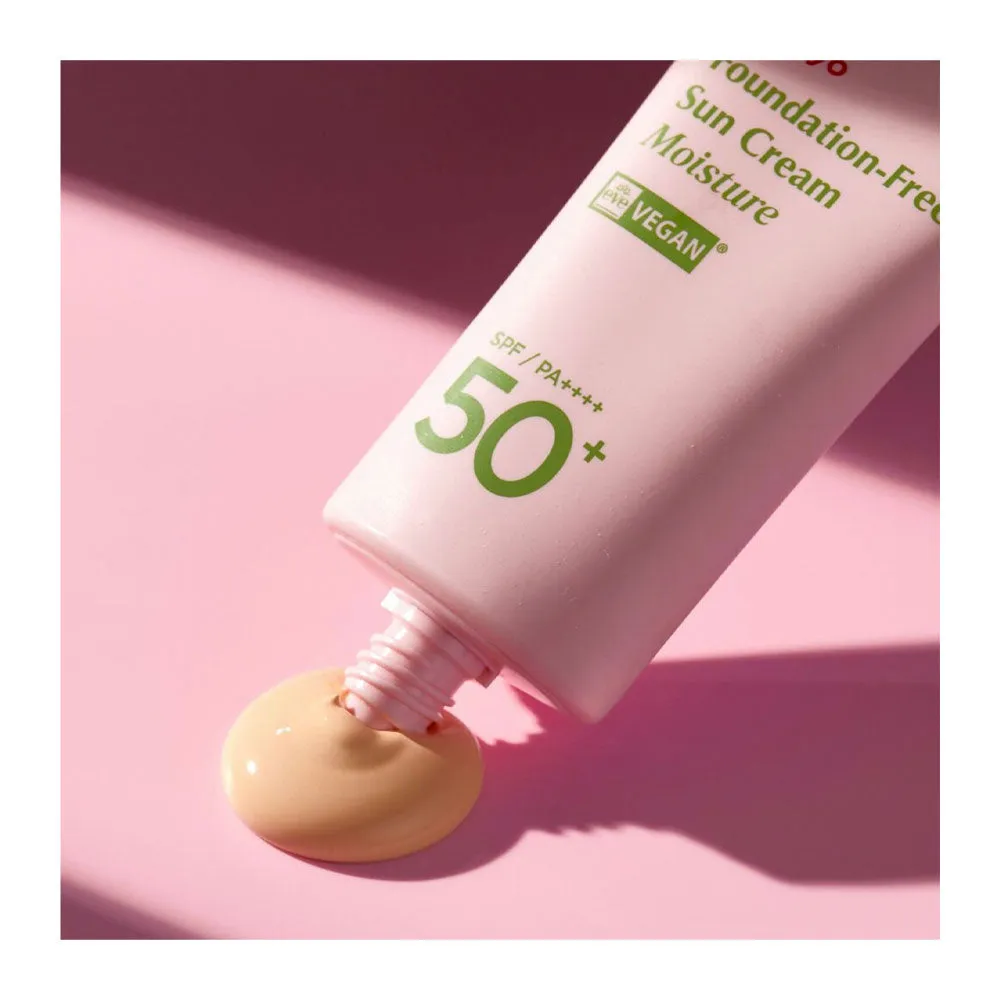Foundation-Free Sun Cream Moisture SPF 50  PA    