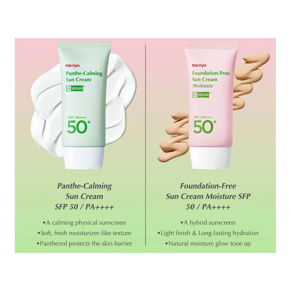 Foundation-Free Sun Cream Moisture SPF 50  PA    