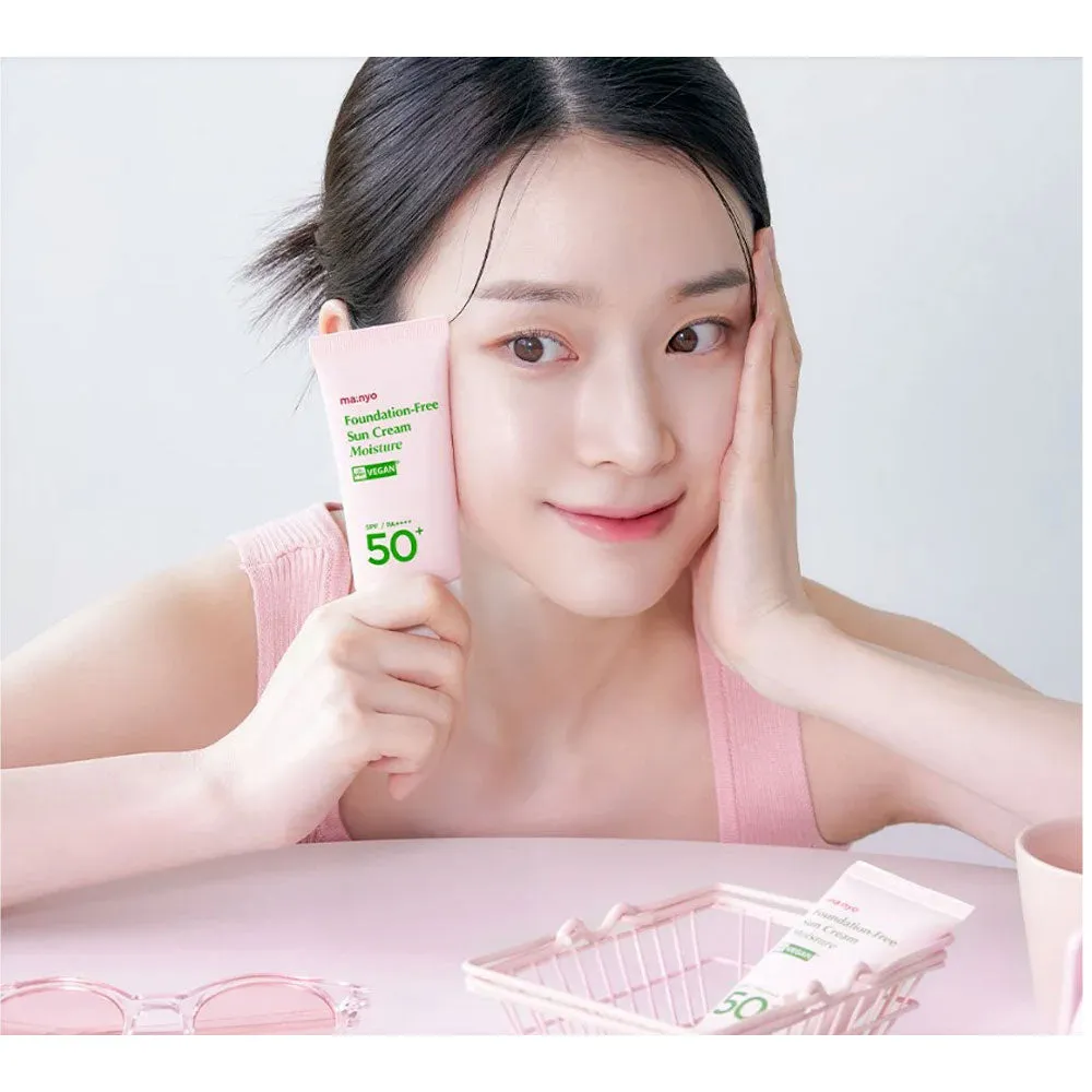 Foundation-Free Sun Cream Moisture SPF 50  PA    