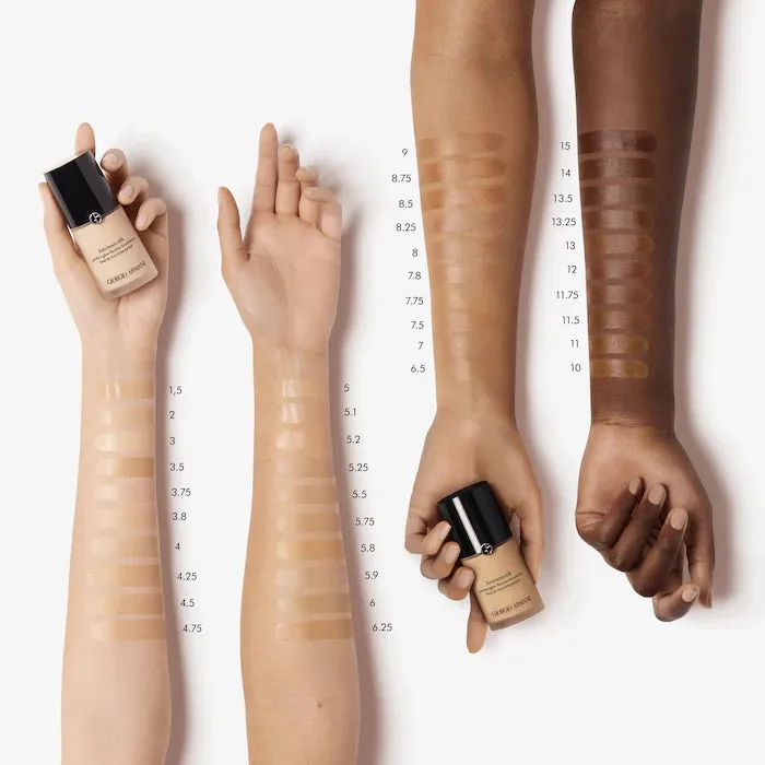 G Ar-mani LIMINIOUS SILK FOUNDATION 4.25 NUM 30 ML