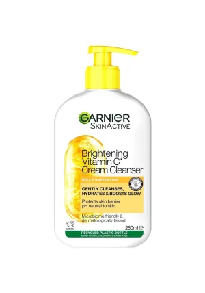 Garnierbrightening Vitamin C Cream Cleanser 250ml