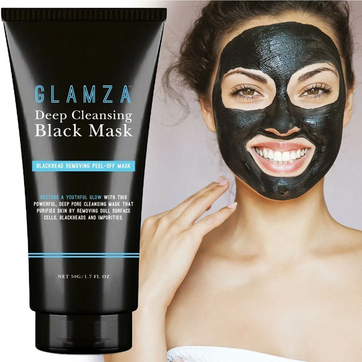 Glamza Blackhead Removing Deep Cleansing Peel Off Mask