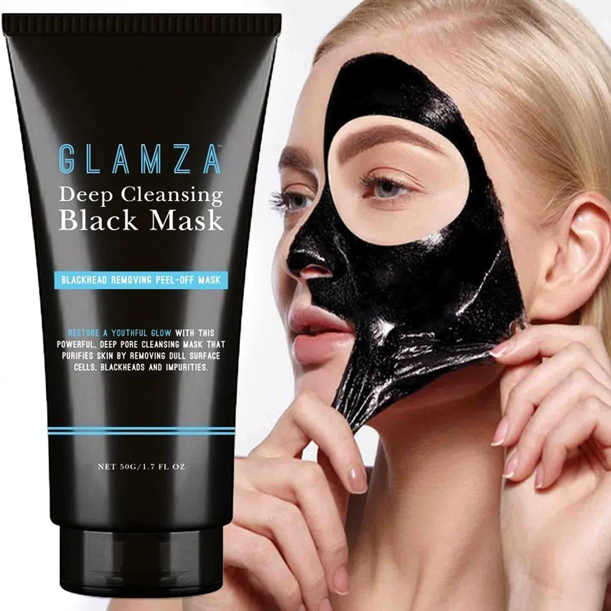 Glamza Blackhead Removing Deep Cleansing Peel Off Mask