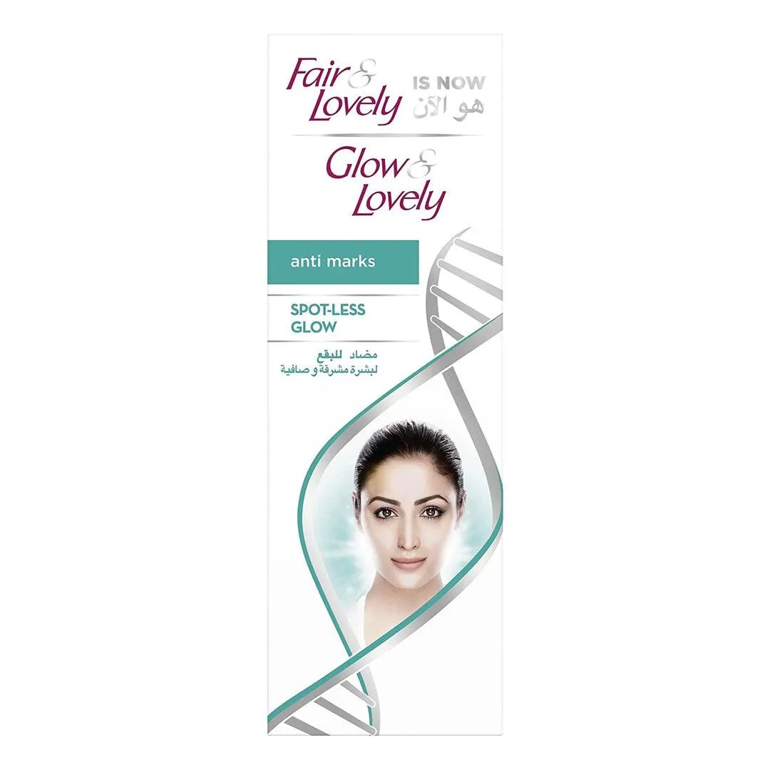 Glow & Lovely Face Cream Anti-Marks Spot-Less Glow - 100g