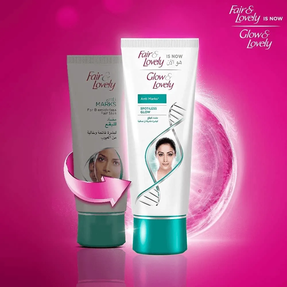 Glow & Lovely Face Cream Anti-Marks Spot-Less Glow - 100g
