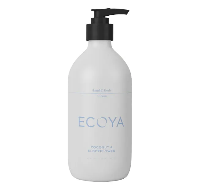 Hand and Body Lotion 450ml Coconut and Elderflower