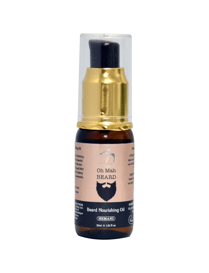 Hemani Oh Mah Beard Beard Nourishing Oil