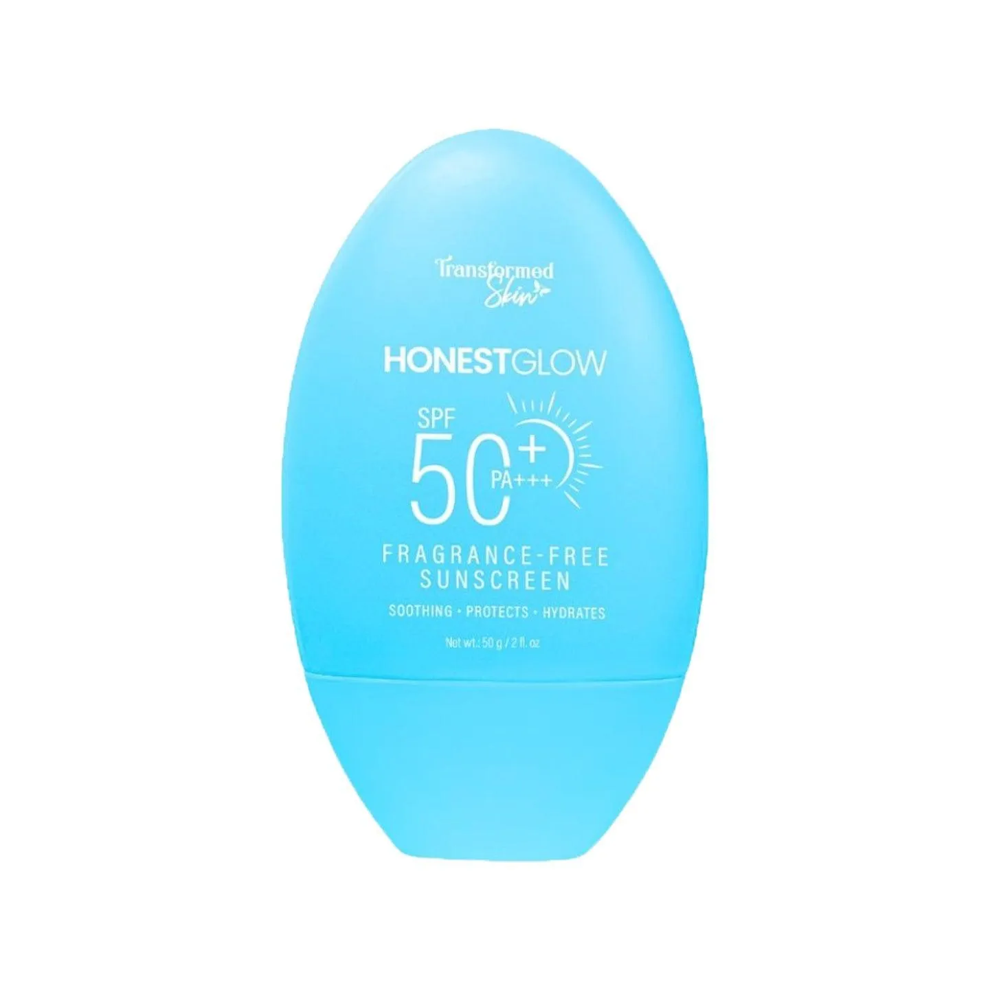 Honest Glow Fragrance Free Sunscreen SPF50 PA    - 50g