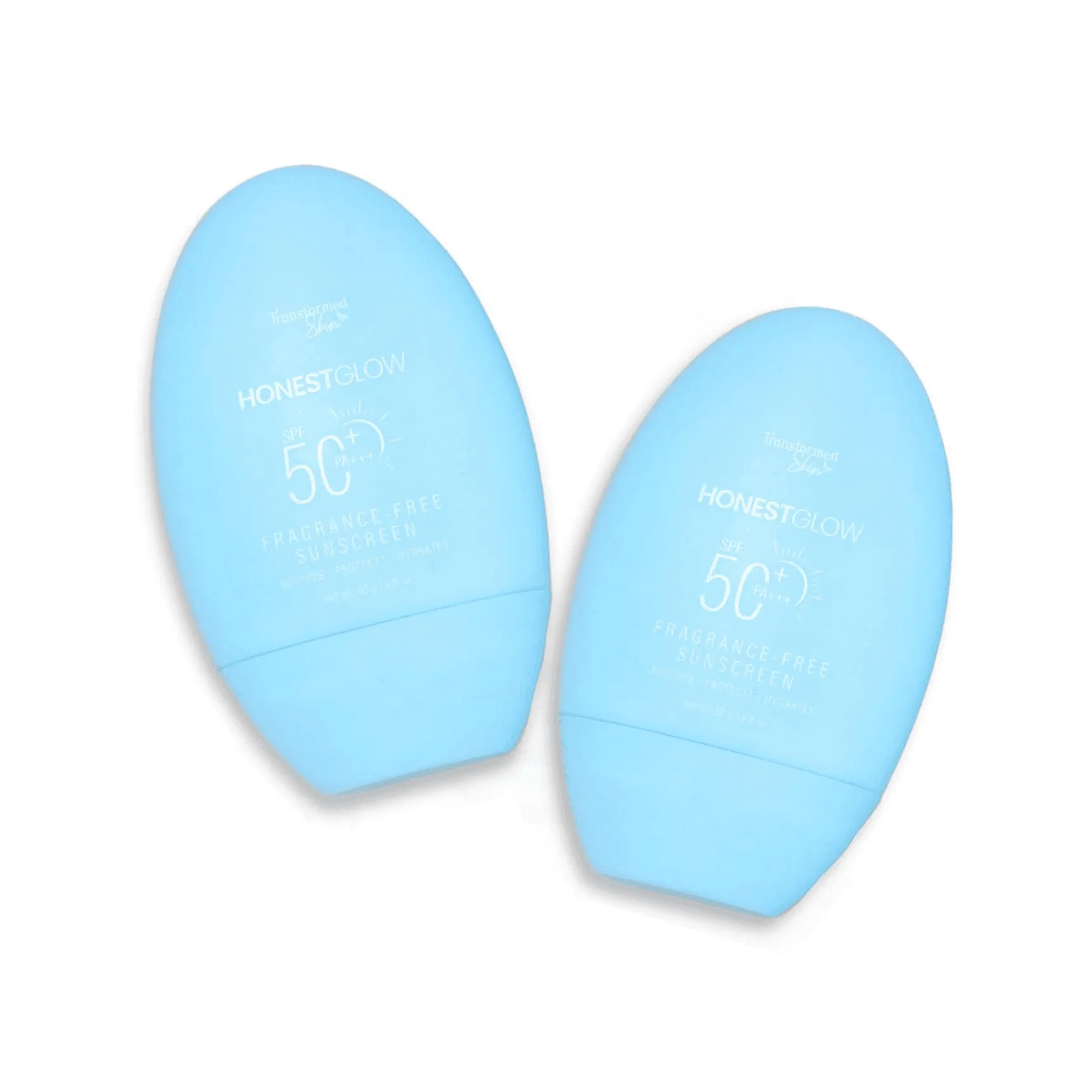 Honest Glow Fragrance Free Sunscreen SPF50 PA    - 50g