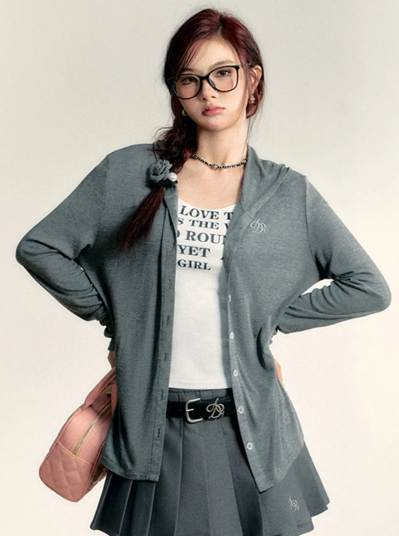 Hooded Sheer Sunscreen Cardigan Coat