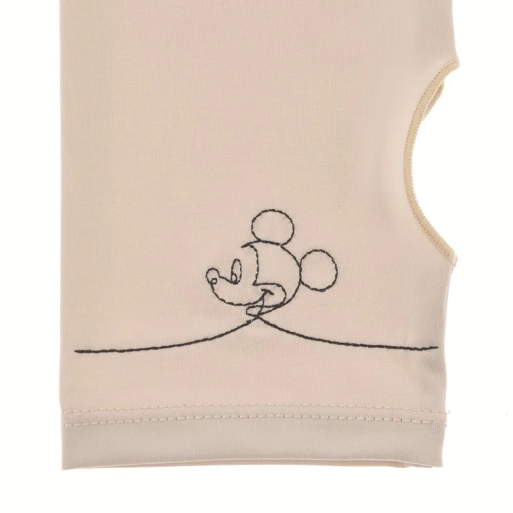 JDS - Mickey Shinyday Beige Color UV Cut Arm Cover