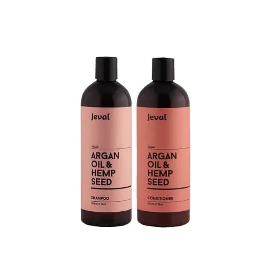Jeval Argan Oil & Hemp Seed Shampoo 473ml