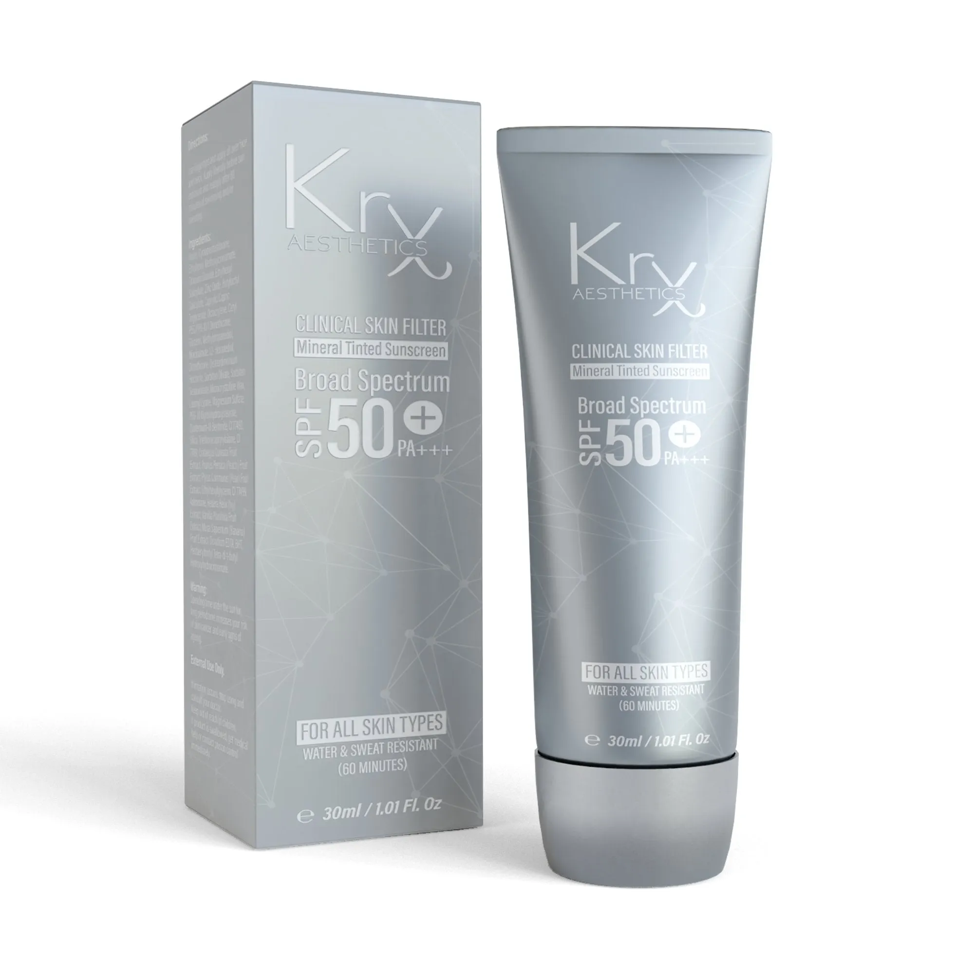 KrX Skin Filter Tinted Sunscreen SPF 50 PA   