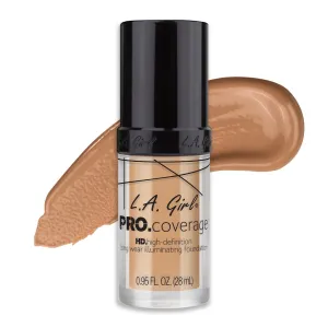 L.A Girl Pro Coverage Illuminating Foundation GLM 644 Natural