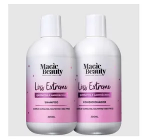 Liss Extreme Frizz Control Keratin Amino Acids Treatment Kit 2x300ml - Magic Beauty