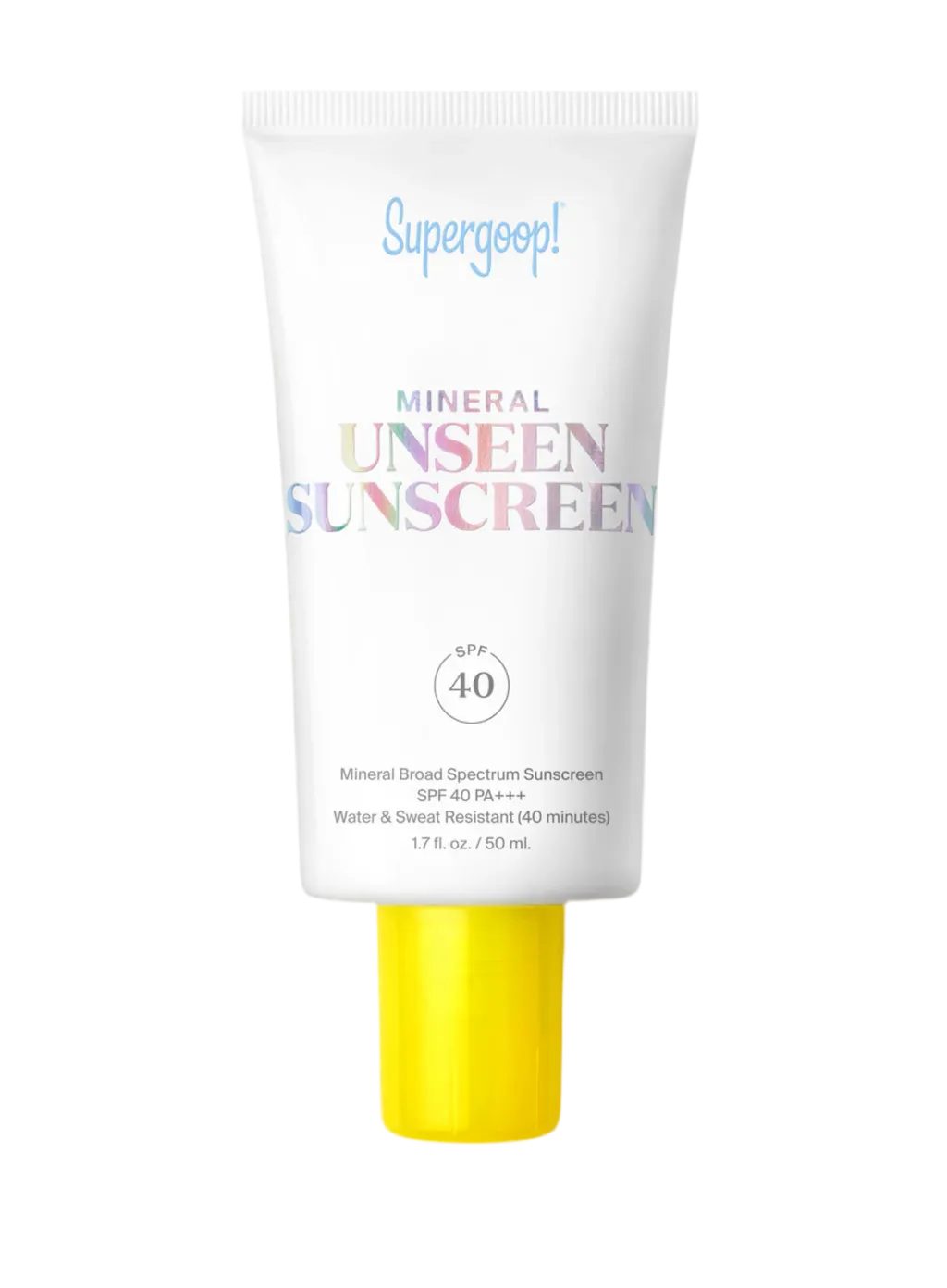 Mineral Unseen Sunscreen SPF 40 by Supergoop!