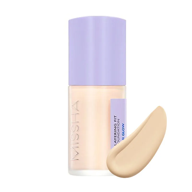 MISSHA Layering Fit Foundation Semi Glow Set 30ml