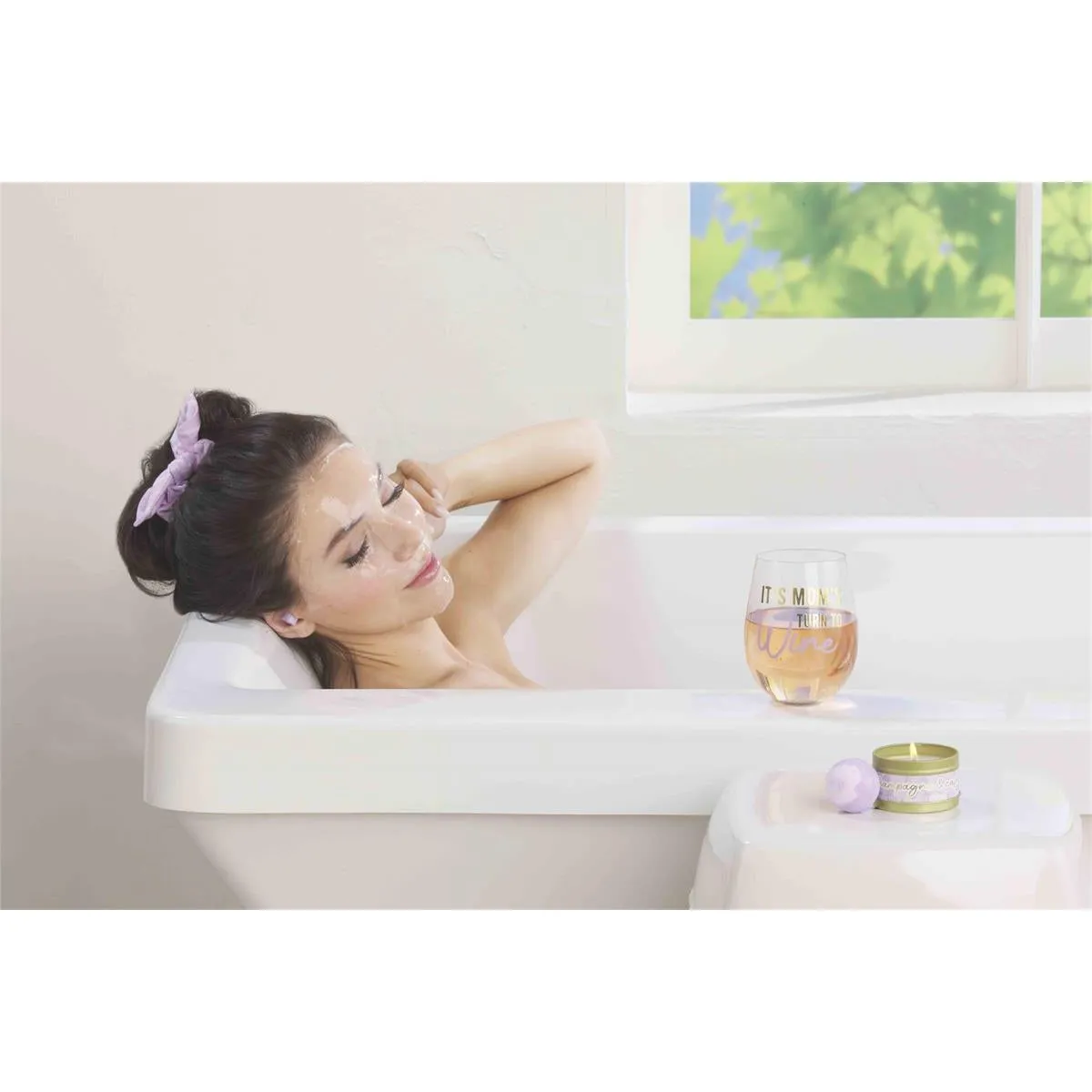 Mud Pie Essential Box Lilac
