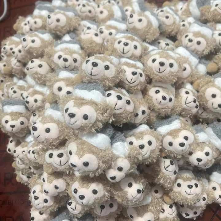 New Cute Duffy Bear Shirley May Hair Clip BB Clip Rope. مشبك شعر جديد لطيف على شكل دب دافي شيرلي ماي، مشبك
