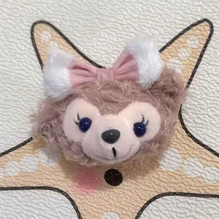 New Cute Duffy Bear Shirley May Hair Clip BB Clip Rope. مشبك شعر جديد لطيف على شكل دب دافي شيرلي ماي، مشبك
