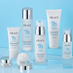 OKADY - Radiant Skin Mastery with Vitamin B5: Complete Care Set for a Healthy Glow!